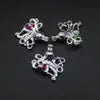 Silver Plated Devil Octopus Pearl Cage