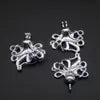 Silver Plated Devil Octopus Pearl Cage
