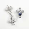 Silver Plated Dragon Pearl Cage