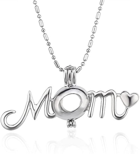 Silver Plated Mom Pearl Cage