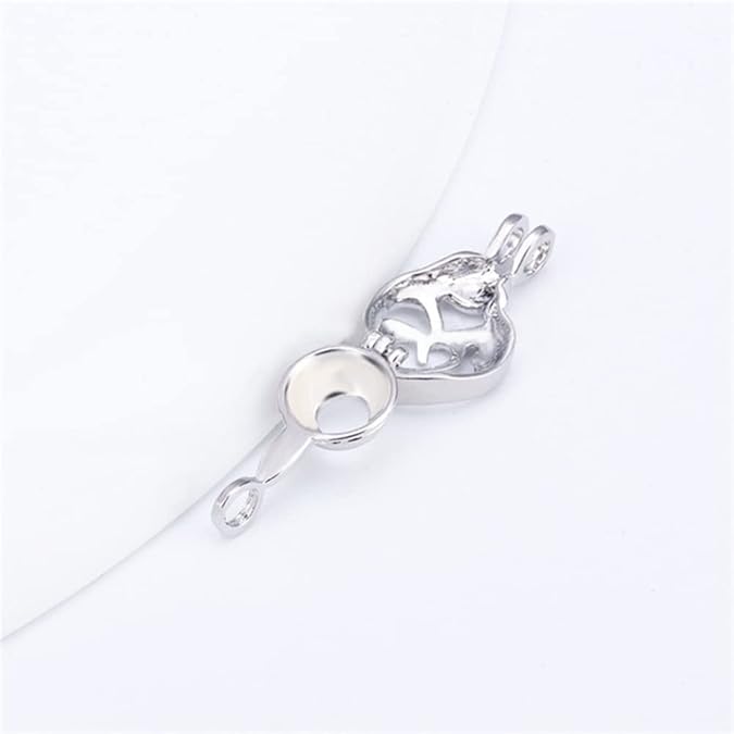 Silver Plated Mother & Child Pearl Cage